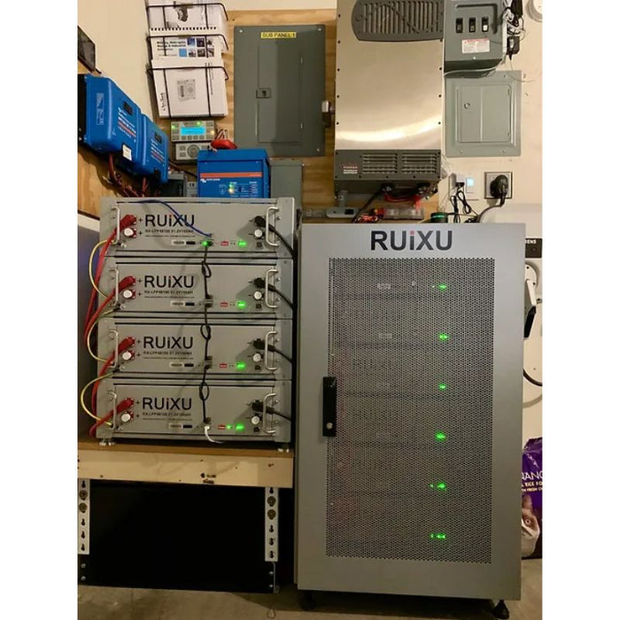RX-LFP48100 | 19" Rack Mounted 3U Battery Module | UL1973 Certified | UL9540 Pending