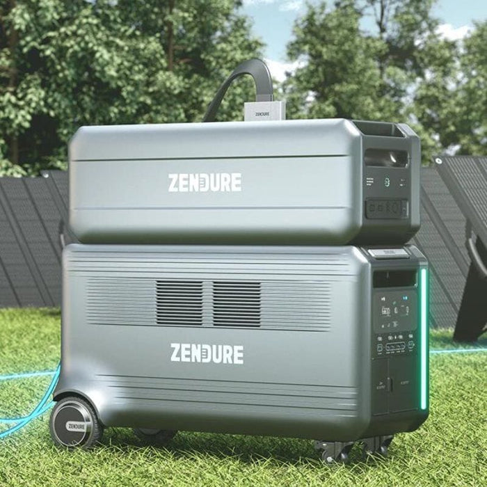 Zendure SuperBase V 6,438Wh / 3,800W Portable Power Station + Choose Your Custom Bundle | Complete Solar Generator Kit - ShopSolar.com