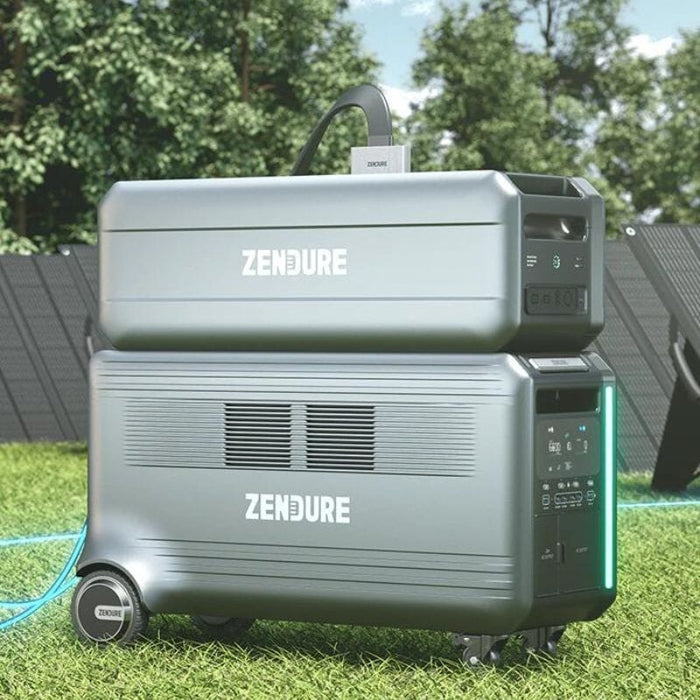 Zendure SuperBase V Portable Power Station 6,438Wh / 3,800W Solar Generator - ShopSolar.com